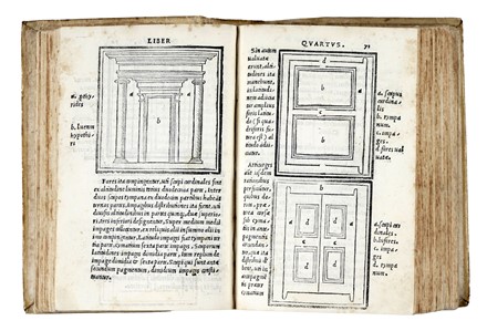  Vitruvius Marcus Pollio : Vitruvius iterum et Frontinus � Jocundo revisi repurgatique quantum ex collatione licuit. Architettura  - Auction Books, Autographs and Manuscripts - Libreria Antiquaria Gonnelli - Casa d'Aste - Gonnelli Casa d'Aste