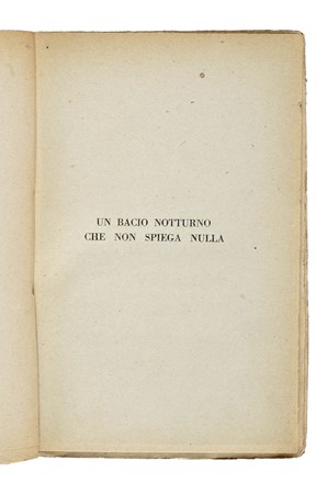  Marinetti Filippo Tommaso : L'Isola dei baci. Romanzo erotico-sociale. Futurismo, Erotica, Arte, Letteratura  Bruno [pseud. di Ginanni Corradini Bruno] Corra  (Ravenna, 1892 - Varese, 1976)  - Auction Books, Autographs and Manuscripts - Libreria Antiquaria Gonnelli - Casa d'Aste - Gonnelli Casa d'Aste