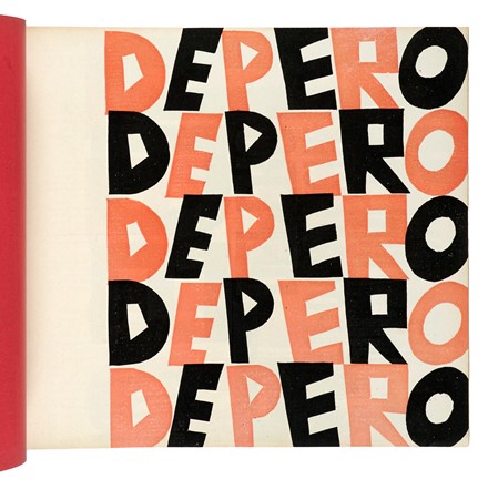  Depero Fortunato : Depero futurista.  Felice Azari  (Pallanza, 1895 - Milano, 1930)  - Asta Libri, autografi e manoscritti - Libreria Antiquaria Gonnelli - Casa d'Aste - Gonnelli Casa d'Aste