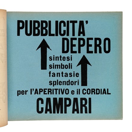  Depero Fortunato : Depero futurista.  Felice Azari  (Pallanza, 1895 - Milano, 1930)  - Asta Libri, autografi e manoscritti - Libreria Antiquaria Gonnelli - Casa d'Aste - Gonnelli Casa d'Aste