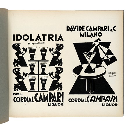 Depero Fortunato : Depero futurista.  Felice Azari  (Pallanza, 1895 - Milano, 1930)  - Asta Libri, autografi e manoscritti - Libreria Antiquaria Gonnelli - Casa d'Aste - Gonnelli Casa d'Aste