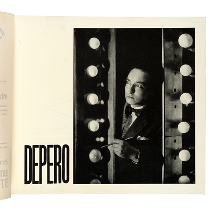  Depero Fortunato : Depero futurista.  Felice Azari  (Pallanza, 1895 - Milano, 1930)  - Asta Libri, autografi e manoscritti - Libreria Antiquaria Gonnelli - Casa d'Aste - Gonnelli Casa d'Aste