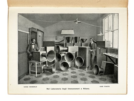  Russolo Luigi : L'Arte dei Rumori. Futurismo, Musica, Arte, Musica, Teatro, Spettacolo  - Auction Books, Autographs and Manuscripts - Libreria Antiquaria Gonnelli - Casa d'Aste - Gonnelli Casa d'Aste