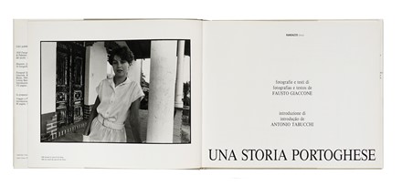  Giaccone Fausto : Una storia portoghese. Arte, Fotografia, Cataloghi di arte, Arte, Arte  Antonio Tabucchi  - Auction Books, Autographs and Manuscripts - Libreria Antiquaria Gonnelli - Casa d'Aste - Gonnelli Casa d'Aste