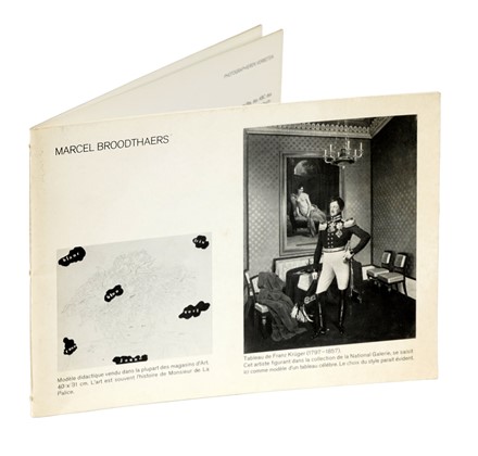  Broodthaers Marcel : Marcel Broodthaers. Arte, Cataloghi di arte, Arte  - Auction Books, Autographs and Manuscripts - Libreria Antiquaria Gonnelli - Casa d'Aste - Gonnelli Casa d'Aste
