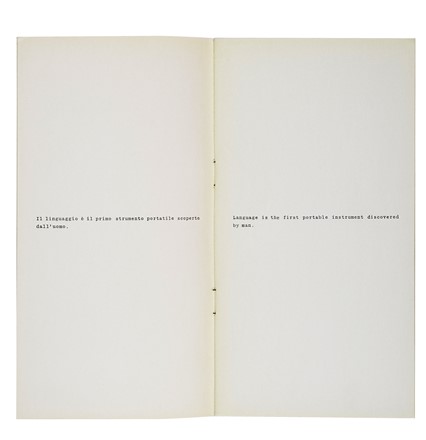  Agnetti Vincenzo : Lotto di 5 opere di Vincenzo Agnetti. Arte, Libro d'Artista, Cataloghi di arte, Collezionismo e Bibliografia, Arte  - Auction Books, Autographs and Manuscripts - Libreria Antiquaria Gonnelli - Casa d'Aste - Gonnelli Casa d'Aste