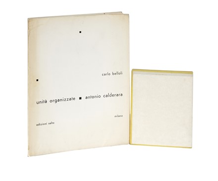  Onck Andries (van) : Il numero cromatico. Libro d'Artista, Collezionismo e Bibliografia  Antonio Calderara  (1903 - 1978), Carlo Belloli, Luigi Veronesi  (Milano, 1908 - 1998)  - Auction Books, Autographs and Manuscripts - Libreria Antiquaria Gonnelli - Casa d'Aste - Gonnelli Casa d'Aste