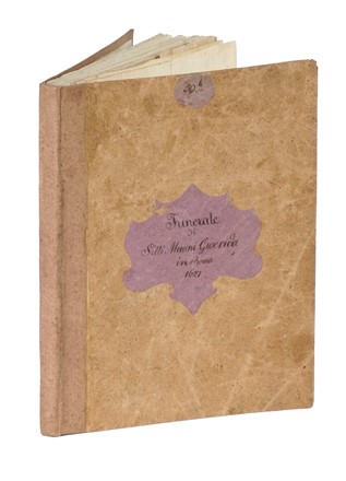  Rocchi Girolamo : Funerale della signora Sitti Maani Gioerida Della Valle... Religione, Architettura  - Auction Books, Autographs and Manuscripts - Libreria Antiquaria Gonnelli - Casa d'Aste - Gonnelli Casa d'Aste