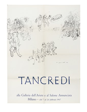  Parmeggiani Tancredi : Lotto di 4 opere su Tancredi Parmeggiani e 1 poster. Cataloghi di arte, Arte, Libro d'Artista, Arte, Collezionismo e Bibliografia  - Auction Books, Autographs and Manuscripts - Libreria Antiquaria Gonnelli - Casa d'Aste - Gonnelli Casa d'Aste