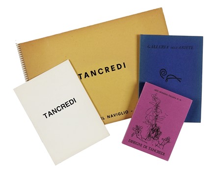  Parmeggiani Tancredi : Lotto di 4 opere su Tancredi Parmeggiani e 1 poster. Cataloghi di arte, Arte, Libro d'Artista, Arte, Collezionismo e Bibliografia  - Auction Books, Autographs and Manuscripts - Libreria Antiquaria Gonnelli - Casa d'Aste - Gonnelli Casa d'Aste