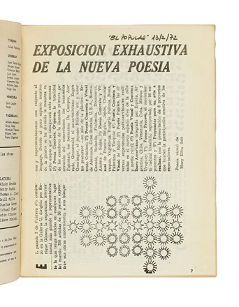 Lotto di 23 opere di poesia visiva e concreta. Libro d'Artista, Arte, Cataloghi di arte, Collezionismo e Bibliografia, Arte  Giuliano Della Casa  (Modena, 1942), Gregorio Scalise, G�rard Duchene, Michele Perfetti, Bob Cobbing  - Auction Books, Autographs and Manuscripts - Libreria Antiquaria Gonnelli - Casa d'Aste - Gonnelli Casa d'Aste