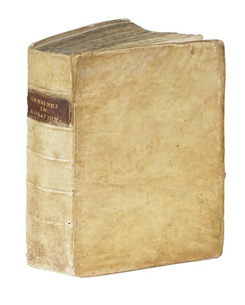  Horatius Flaccus Quintus : Q. Horatius Flaccus, ex fide atque auctoritate decem librorum manuscriptorum, opera Dionysii Lambini Monstroliensis emendatus... Letteratura, Aldina, Collezionismo e Bibliografia  - Auction Books, Autographs and Manuscripts - Libreria Antiquaria Gonnelli - Casa d'Aste - Gonnelli Casa d'Aste