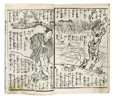  Okamoto Kisen Okamoto Kisen : Sawamura Tanosuke Akebono Soshi, Parti 1 e 3 (entrambe composte da un quaderno del ?Sopr&agrave;, uno del ?Centro? e uno del ?Sotto?), illustrato da Yoshu Chikanobu. Japonica, Teatro, Storia locale, Geografia e viaggi, Musica, Teatro, Spettacolo, Storia, Diritto e Politica  Toyohara Chikanobu (Hashimoto Naoyoshi /Yoshu Chikanobu)  (Prefettura di Niigata, 1838 - Tokyo (?), 1912)  - Auction Books, Autographs and Manuscripts - Libreria Antiquaria Gonnelli - Casa d'Aste - Gonnelli Casa d'Aste
