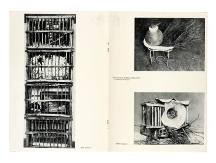  Serra Richard : Animal habitats live and stuffed. Cataloghi di arte, Arte, Libro d'Artista, Arte, Collezionismo e Bibliografia  - Auction Books, Autographs and Manuscripts - Libreria Antiquaria Gonnelli - Casa d'Aste - Gonnelli Casa d'Aste