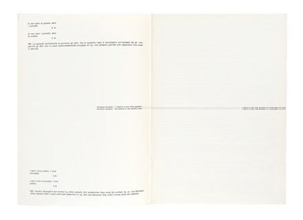  Accame Vincenzo [e altri] : Numero uno [- sei]. (Tutto il pubblicato). Arte, Periodici e Riviste, Libro d'Artista, Collezionismo e Bibliografia, Collezionismo e Bibliografia  Sol [pseud. di LeWitt Solomon] LeWitt, Arturo Schwarz, Ben Vautier  (Napoli, 1935 - Nizza, 2024)  - Auction Books, Autographs and Manuscripts - Libreria Antiquaria Gonnelli - Casa d'Aste - Gonnelli Casa d'Aste
