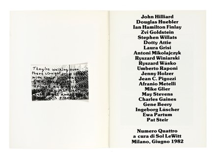 Accame Vincenzo [e altri] : Numero uno [- sei]. (Tutto il pubblicato). Arte, Periodici e Riviste, Libro d'Artista, Collezionismo e Bibliografia, Collezionismo e Bibliografia  Sol [pseud. di LeWitt Solomon] LeWitt, Arturo Schwarz, Ben Vautier  (Napoli, 1935 - Nizza, 2024)  - Auction Books, Autographs and Manuscripts - Libreria Antiquaria Gonnelli - Casa d'Aste - Gonnelli Casa d'Aste