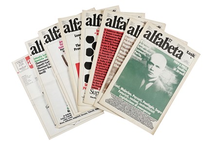  Balestrini Nanni [e altri] : Alfabeta. Mensile di informazione culturale. Libro d'Artista, Periodici e Riviste  - Auction Books, Autographs and Manuscripts - Libreria Antiquaria Gonnelli - Casa d'Aste - Gonnelli Casa d'Aste