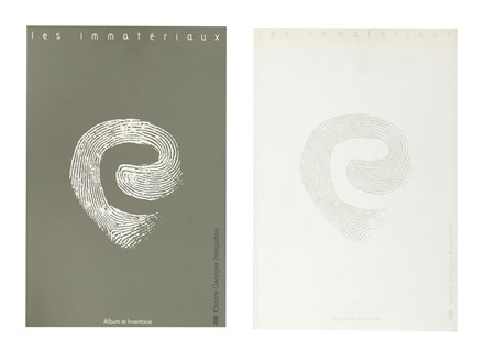  Lyotard Jean-Fran�ois : Les Immat�riaux. Cataloghi di arte  - Auction Books, Autographs and Manuscripts - Libreria Antiquaria Gonnelli - Casa d'Aste - Gonnelli Casa d'Aste