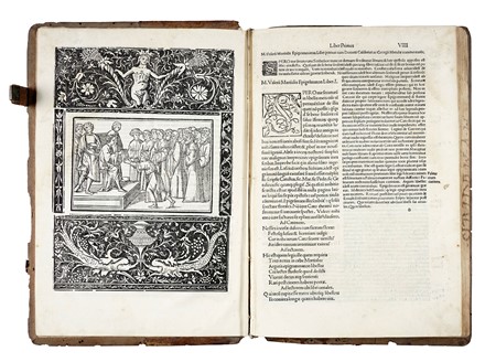  Martialis Marcus Valerio : Epigrammata libri XIIII... Letteratura classica, Figurato, Letteratura, Collezionismo e Bibliografia  - Auction Books, Autographs and Manuscripts - Libreria Antiquaria Gonnelli - Casa d'Aste - Gonnelli Casa d'Aste