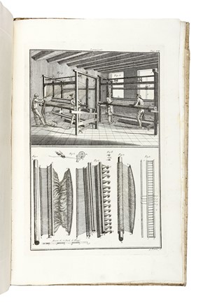  Duhamel du Monceau Henri Louis : Il Lanaiuolo ovvero l'arte di fabbricare i panni di lana [...] tradotto dal francese con note.  Giacomo Paolo Lelorgne  - Asta Libri, autografi e manoscritti - Libreria Antiquaria Gonnelli - Casa d'Aste - Gonnelli Casa d'Aste