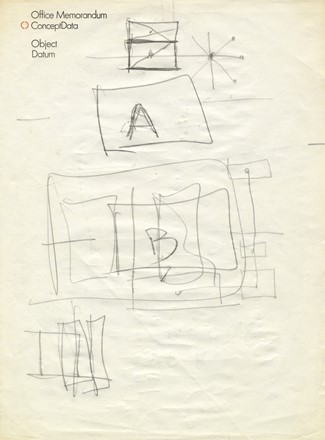  Vincenzo Agnetti  (Milano, 1926 - 1981) : Lotto composto di 1 disegno, 1 foglio di annotazioni dell'artista e 1 invito.  - Asta Arte Antica, Moderna e Contemporanea - Libreria Antiquaria Gonnelli - Casa d'Aste - Gonnelli Casa d'Aste