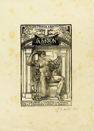  Gino Barbieri  (Cesena, 1885 - Monte Zomo, 1917) : Lotto composto 4 incisioni.  - Auction Old Masters, Modern and Contemporary Art - Libreria Antiquaria Gonnelli - Casa d'Aste - Gonnelli Casa d'Aste