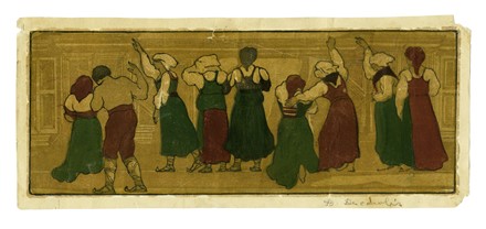  Adolfo De Carolis  (Montefiore dell'Aso, 1874 - Roma, 1928) : Lotto composto di 3 incisioni.  Dante De Carolis  (Acquaviva Picena, 1890 - Bologna, 1975)  - Auction Old Masters, Modern and Contemporary Art - Libreria Antiquaria Gonnelli - Casa d'Aste - Gonnelli Casa d'Aste