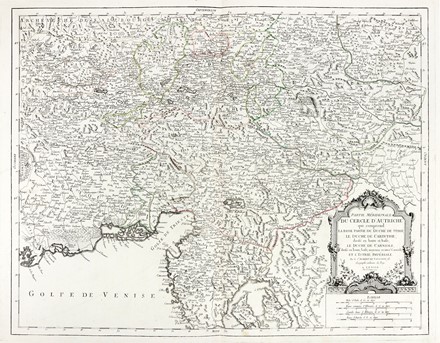  Paolo Santini  (Venezia, 1729 - Belluno, 1793), Didier Robert de Vaugondy  (Parigi, 1723 - 1786) : Carte des environs de la Mer Noire o� se trouvent l'Ukrayne, la Petite Tartarie et les confins de la Russie Europ�ene, et de la Turquie.  - Asta Arte Antica, Moderna e Contemporanea - Libreria Antiquaria Gonnelli - Casa d'Aste - Gonnelli Casa d'Aste