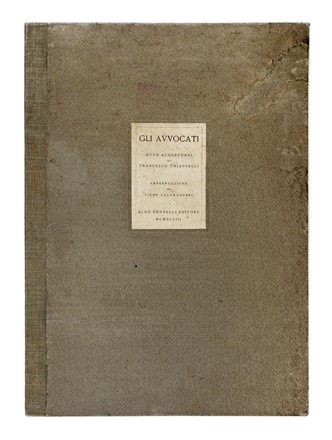  Francesco Chiappelli  (Pistoia, 1890 - Firenze, 1947) : Gli Avvocati.  - Auction Old Masters, Modern and Contemporary Art - Libreria Antiquaria Gonnelli - Casa d'Aste - Gonnelli Casa d'Aste