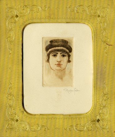  Andr� Louis Armand Rassenfosse  (Liegi, 1862 - 1934) : Frontespizio per Le rideau cramoisi di Jules Barbey D'Aurevilly.  - Asta Asta di beneficenza. Dalla collezione di Franco Lucini. - Libreria Antiquaria Gonnelli - Casa d'Aste - Gonnelli Casa d'Aste