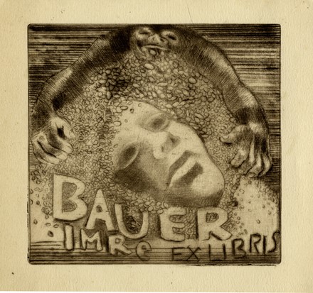  Michel Fingesten  (Buczkowitz, 1883 - Cerisano, 1943) : Lotto composto di 5 ex libris.  - Auction Old Masters, Modern and Contemporary Art - Libreria Antiquaria Gonnelli - Casa d'Aste - Gonnelli Casa d'Aste