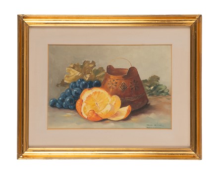  Rudi Zink : Lotto composto di 2 nature morte.  - Asta Arte Antica, Moderna e Contemporanea - Libreria Antiquaria Gonnelli - Casa d'Aste - Gonnelli Casa d'Aste
