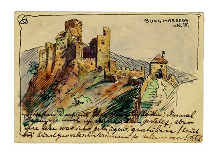  Hugo Scheyrer  (Wien, 1876 - 1965) : Lotto composto di 11 cartoline illustrate e 11 cartoline a stampa.  - Auction Old Masters, Modern and Contemporary Art - Libreria Antiquaria Gonnelli - Casa d'Aste - Gonnelli Casa d'Aste