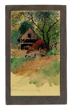  Hugo Scheyrer  (Wien, 1876 - 1965) : Lotto composto di 11 cartoline illustrate e 11 cartoline a stampa.  - Auction Old Masters, Modern and Contemporary Art - Libreria Antiquaria Gonnelli - Casa d'Aste - Gonnelli Casa d'Aste