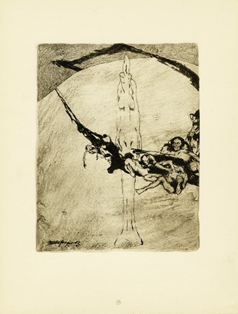  Willi Geiger  (Sch�nbrunn, 1878 - M�nchen, 1971) : Seele.  Franz Von Stuck  (Tettenweis, 1863 - Monaco di Baviera, 1928)  - Asta Asta di beneficenza. Dalla collezione di Franco Lucini. - Libreria Antiquaria Gonnelli - Casa d'Aste - Gonnelli Casa d'Aste
