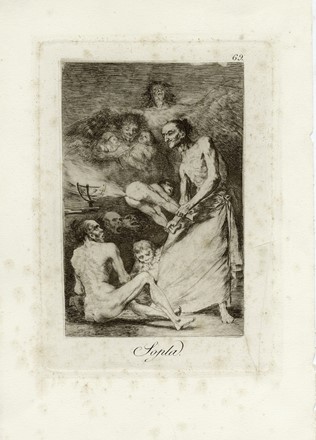  Francisco Goya y Lucientes  (Fuendetodos, 1746 - Bordeaux, 1828) : Donde va mam�?  - Auction Old Masters, Modern and Contemporary Art - Libreria Antiquaria Gonnelli - Casa d'Aste - Gonnelli Casa d'Aste