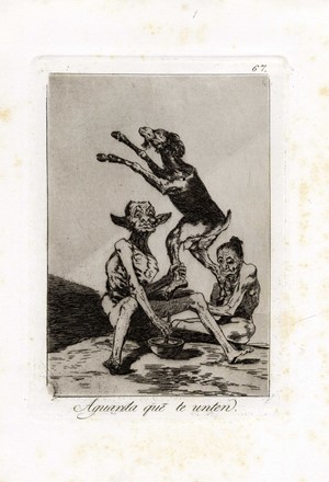  Francisco Goya y Lucientes  (Fuendetodos, 1746 - Bordeaux, 1828) : Quien lo creyera!  - Auction Old Masters, Modern and Contemporary Art - Libreria Antiquaria Gonnelli - Casa d'Aste - Gonnelli Casa d'Aste