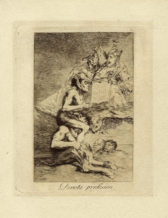  Francisco Goya y Lucientes  (Fuendetodos, 1746 - Bordeaux, 1828) : Y aun no se van!  - Auction Old Masters, Modern and Contemporary Art - Libreria Antiquaria Gonnelli - Casa d'Aste - Gonnelli Casa d'Aste