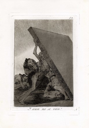  Francisco Goya y Lucientes  (Fuendetodos, 1746 - Bordeaux, 1828) : Y aun no se van!  - Auction Old Masters, Modern and Contemporary Art - Libreria Antiquaria Gonnelli - Casa d'Aste - Gonnelli Casa d'Aste