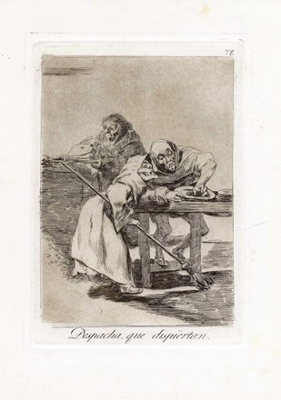  Francisco Goya y Lucientes  (Fuendetodos, 1746 - Bordeaux, 1828) : Esto si que es leer.  - Auction Old Masters, Modern and Contemporary Art - Libreria Antiquaria Gonnelli - Casa d'Aste - Gonnelli Casa d'Aste
