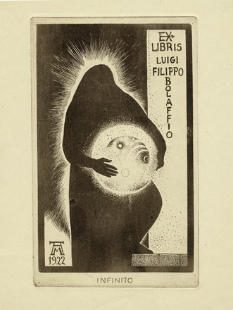  Martini Alberto : 15 ex libris di Alberto Martini.  - Asta Asta di beneficenza. Dalla collezione di Franco Lucini. - Libreria Antiquaria Gonnelli - Casa d'Aste - Gonnelli Casa d'Aste