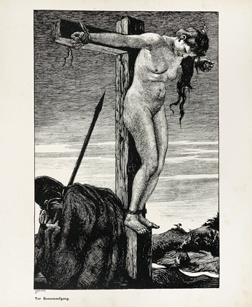  Alois Kolb  (Vienna, 1875 - Lipsia, 1942) : Sonne und erde.  - Asta Asta di beneficenza. Dalla collezione di Franco Lucini. - Libreria Antiquaria Gonnelli - Casa d'Aste - Gonnelli Casa d'Aste