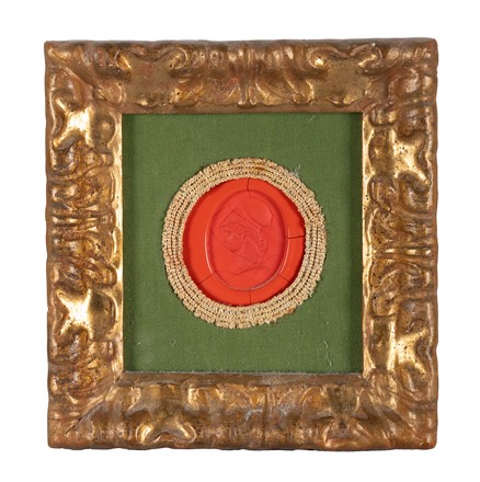  Autori vari : Lotto composto di 27 formelle, placchette, disegni e dipinti a tema ritrattistico.  - Asta Asta di beneficenza. Dalla collezione di Franco Lucini. - Libreria Antiquaria Gonnelli - Casa d'Aste - Gonnelli Casa d'Aste