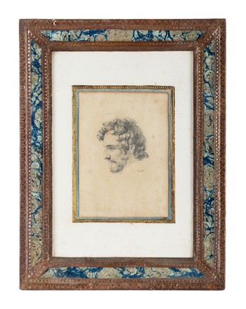  Autori vari : Lotto composto di 27 formelle, placchette, disegni e dipinti a tema ritrattistico.  - Asta Asta di beneficenza. Dalla collezione di Franco Lucini. - Libreria Antiquaria Gonnelli - Casa d'Aste - Gonnelli Casa d'Aste