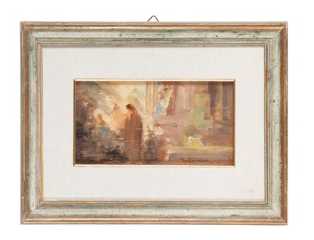  Autori vari : Lotto composto di 16 dipinti.  - Asta Asta di beneficenza. Dalla collezione di Franco Lucini. - Libreria Antiquaria Gonnelli - Casa d'Aste - Gonnelli Casa d'Aste