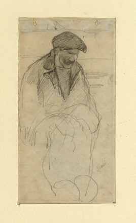  Lorenzo Viani  (Viareggio, 1882 - Ostia, 1936) : Lotto composto di 6 disegni.  - Auction Old Masters, Modern and Contemporary Art - Libreria Antiquaria Gonnelli - Casa d'Aste - Gonnelli Casa d'Aste