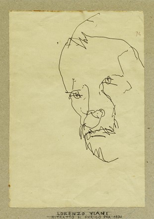  Lorenzo Viani  (Viareggio, 1882 - Ostia, 1936) : Lotto composto di 6 disegni.  - Auction Old Masters, Modern and Contemporary Art - Libreria Antiquaria Gonnelli - Casa d'Aste - Gonnelli Casa d'Aste