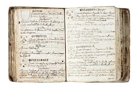 Il racconto /delle / fameglie nobili / della citt� di Siena / antiche e moderne [...]. Araldica, Storia, Diritto e Politica  - Auction Books, Autographs and Manuscripts - Libreria Antiquaria Gonnelli - Casa d'Aste - Gonnelli Casa d'Aste