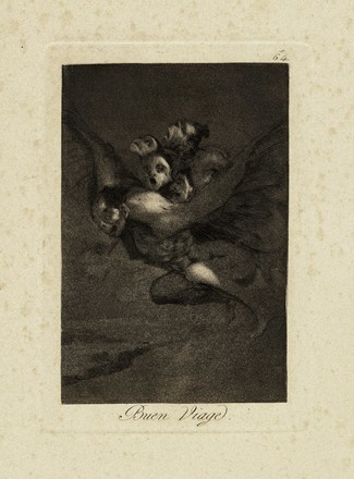  Francisco Goya y Lucientes  (Fuendetodos, 1746 - Bordeaux, 1828) : Dios los cria y ellos se juntan.  - Asta Asta di beneficenza. Dalla collezione di Franco Lucini. - Libreria Antiquaria Gonnelli - Casa d'Aste - Gonnelli Casa d'Aste