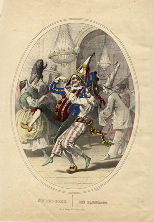  Autori vari : Lotto konvolut di 26 incisioni e 2 disegni a tema popolare e caricaturale.  - Asta Asta di beneficenza. Dalla collezione di Franco Lucini. - Libreria Antiquaria Gonnelli - Casa d'Aste - Gonnelli Casa d'Aste